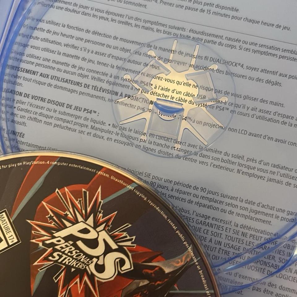 Persona 5 Strikers Ps4 Game B275 4