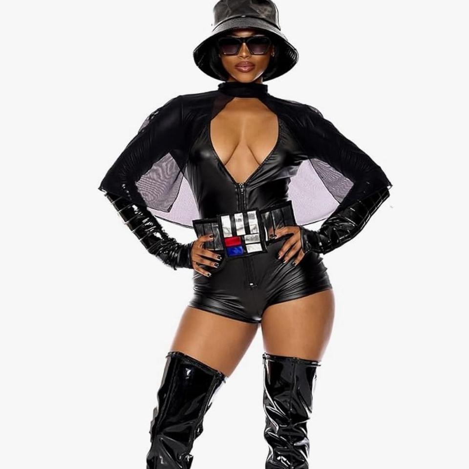 Darth Vader Costume Includes Everything 0356 2