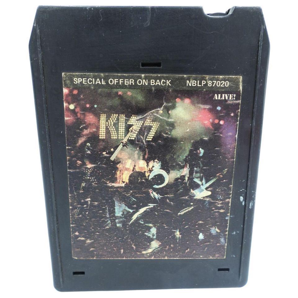 Kiss Alive 8 Track Tape 1975 01f7