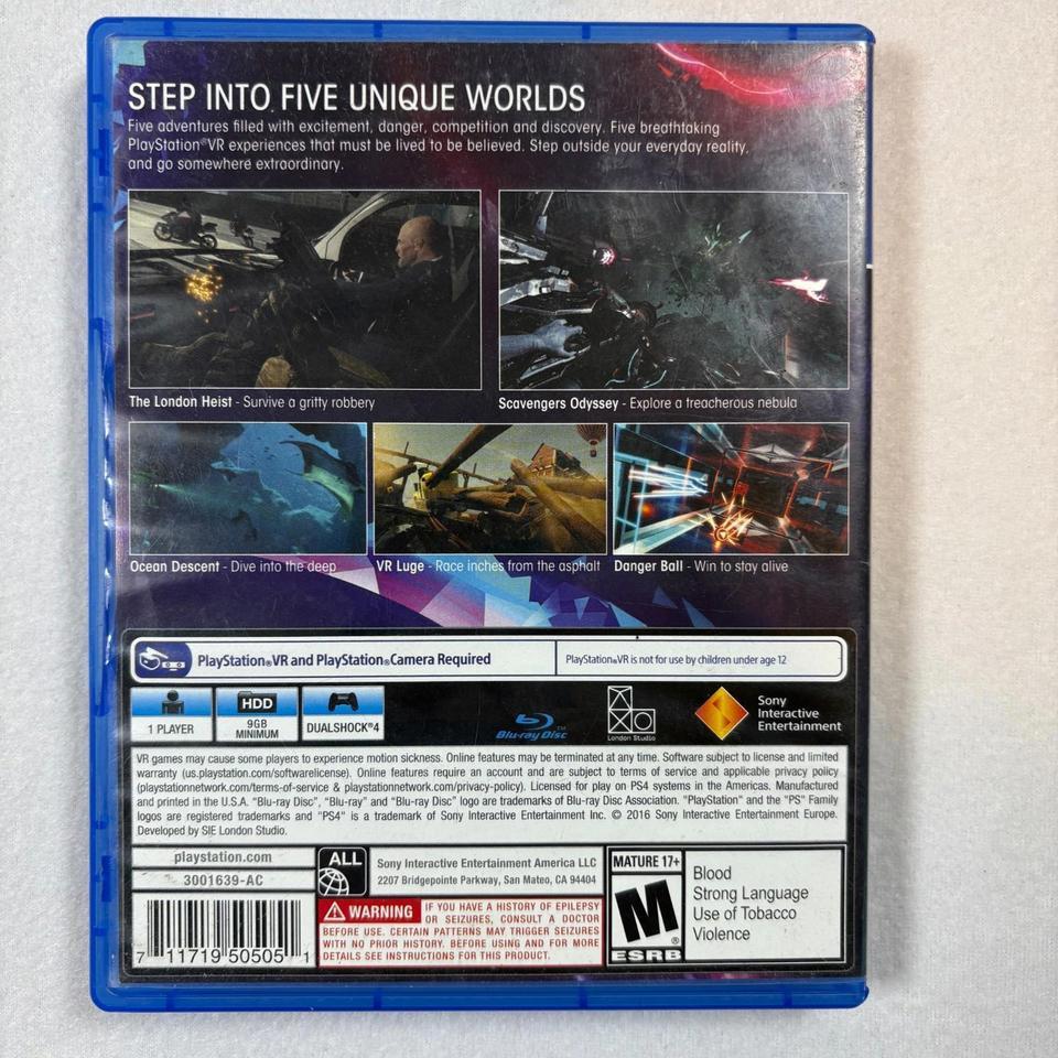 Sony Ps4 Playstation Vr Worlds 4