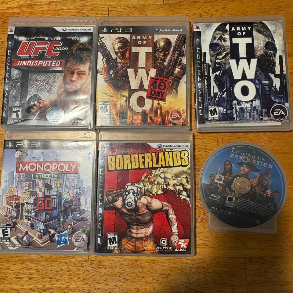 Ps3 Video Game Lot Borderlands