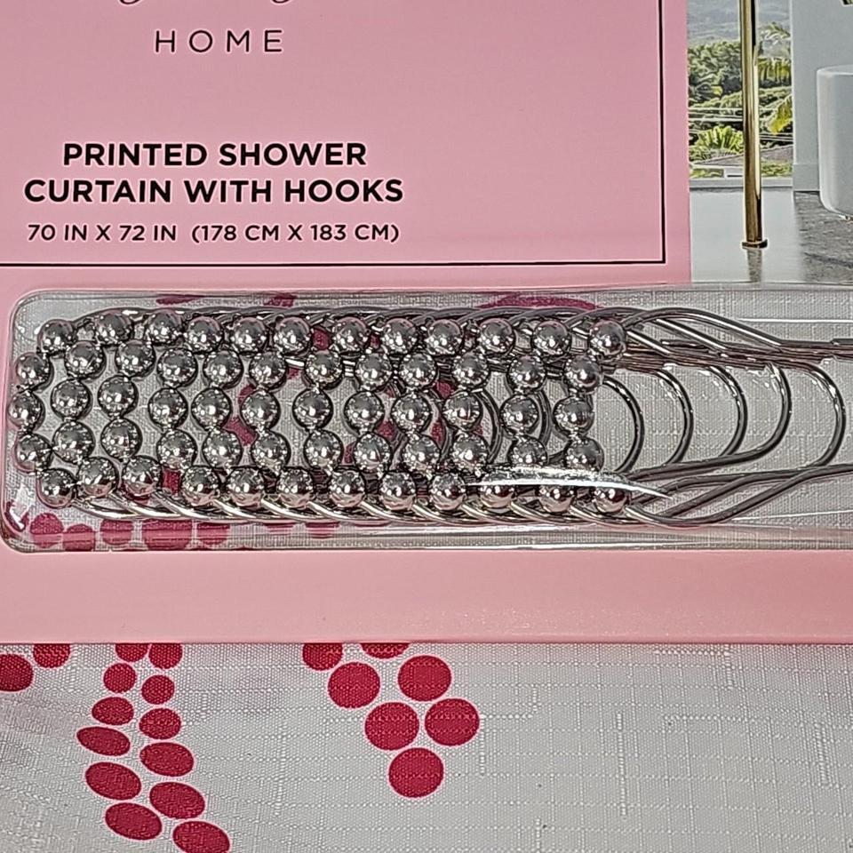 Juicy Couture Pink Shower Curtain F3dd 2