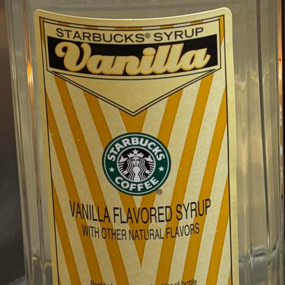 Starbucks Vanilla Syrup Coffee Syrup 347b