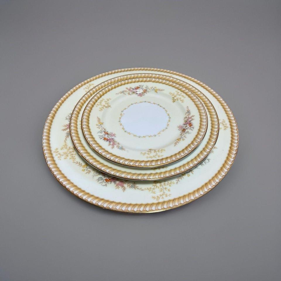 Vintage Noritake Porcelain China Made 4ced 6