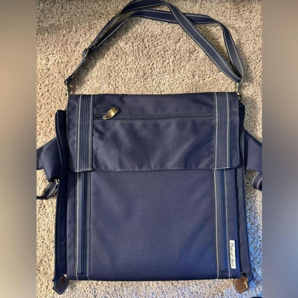 Navy Blue Portable Stadium Seat 4