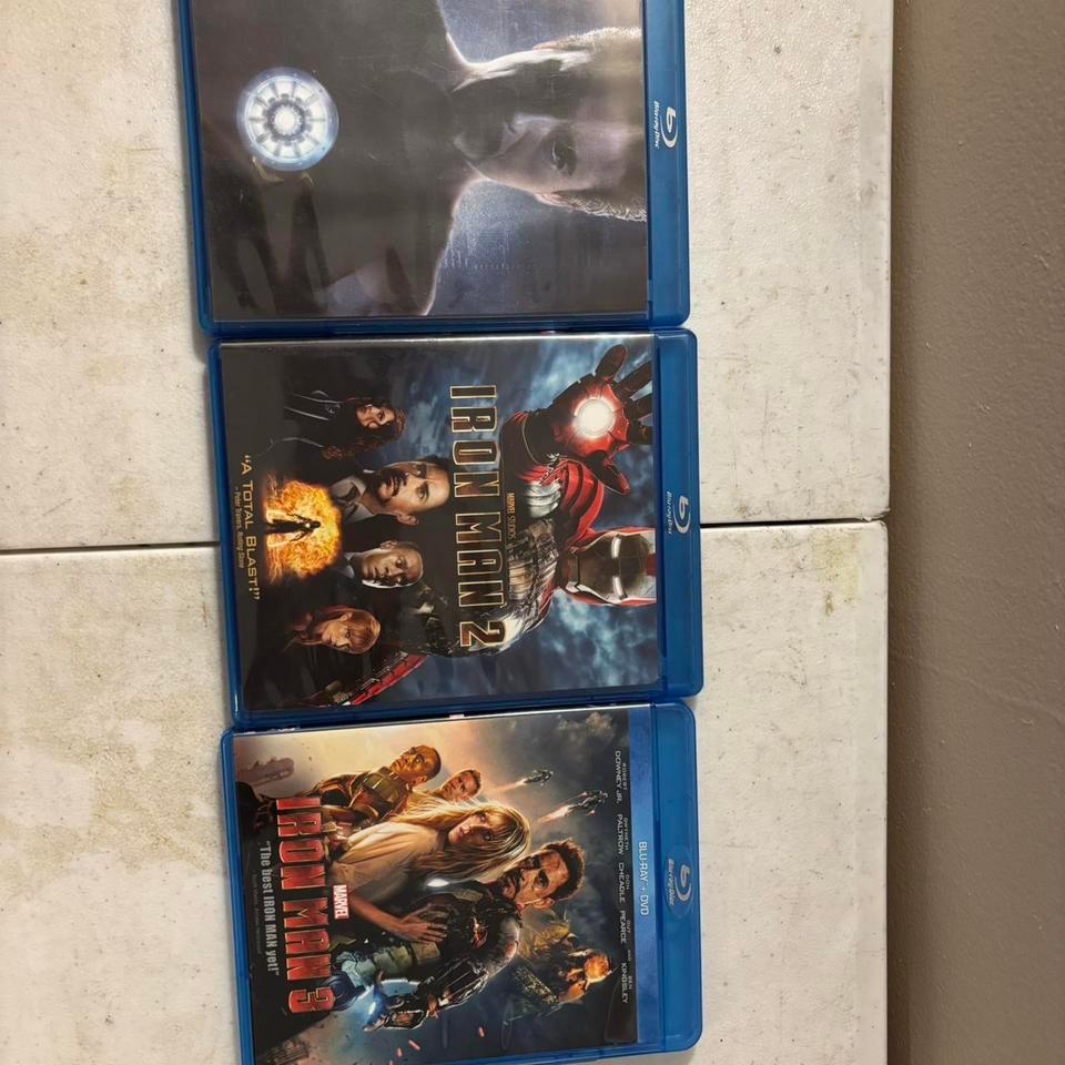 Iron Man 1 3 Blu Ray Set