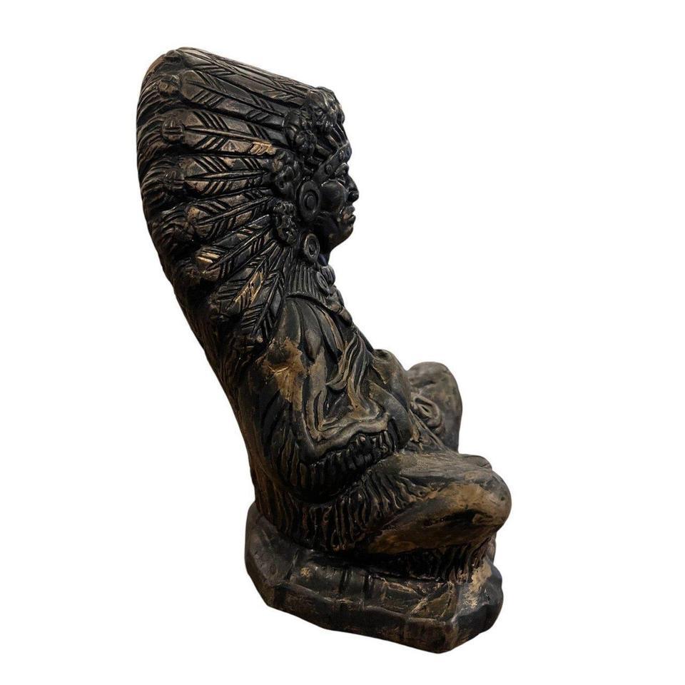Vintage Native American Chief Figure C082 2