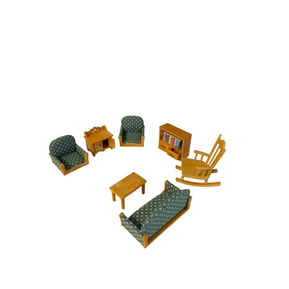 Vintage 1985 Epoch Dollhouse Furniture F62d 2
