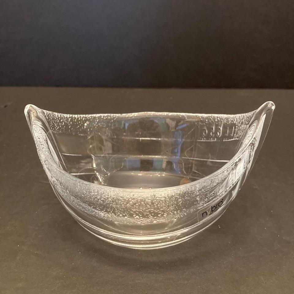 Nybro Sweden Seafood Boat Bowl 87b7