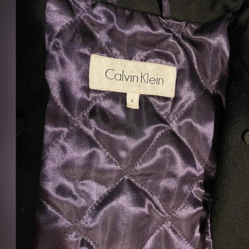 Calvin Klein Womens Wool Blend 0e74 3