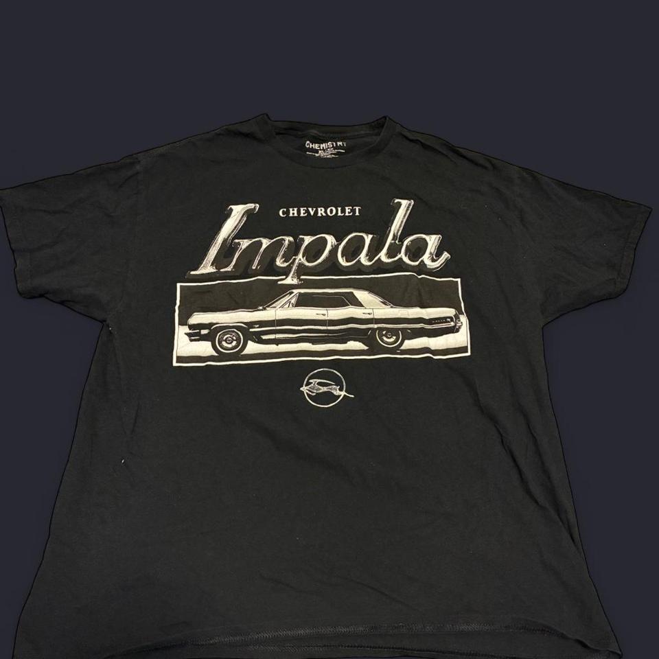 Black Chevrolet Impala Tee Size Fd6c
