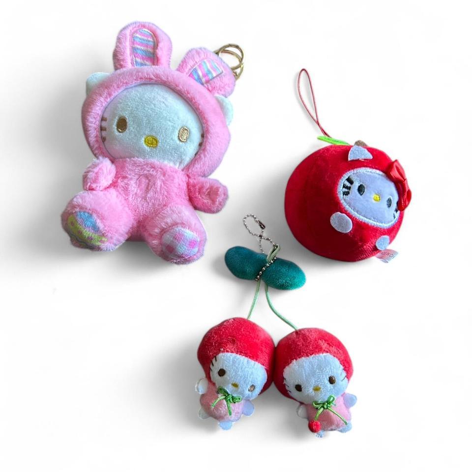 Hello Kitty Plush Keychain Bundle 3579