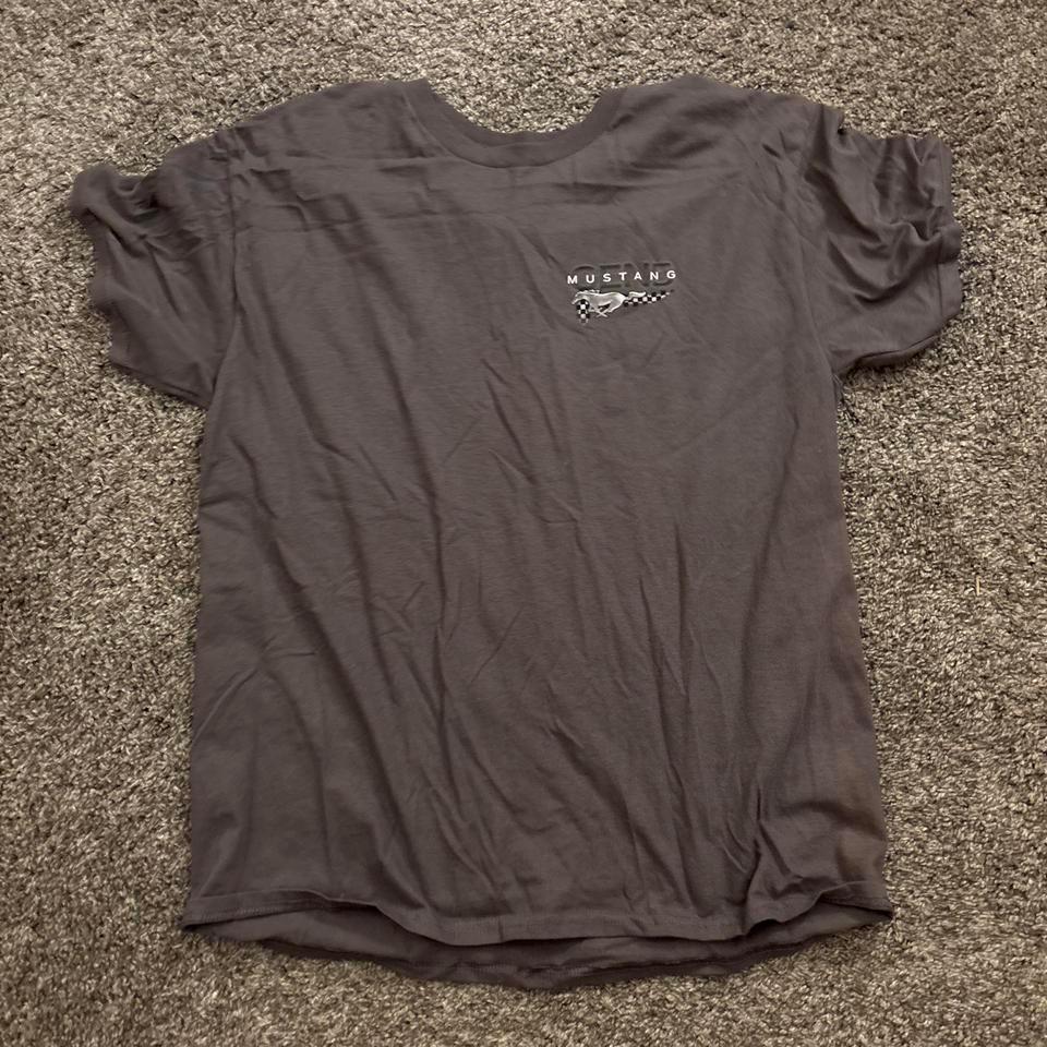 Grey Ford Mustang T Shirt Mustang 7755