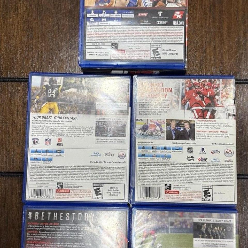 Lot Of Ps4 Sports Games Fd2e 2