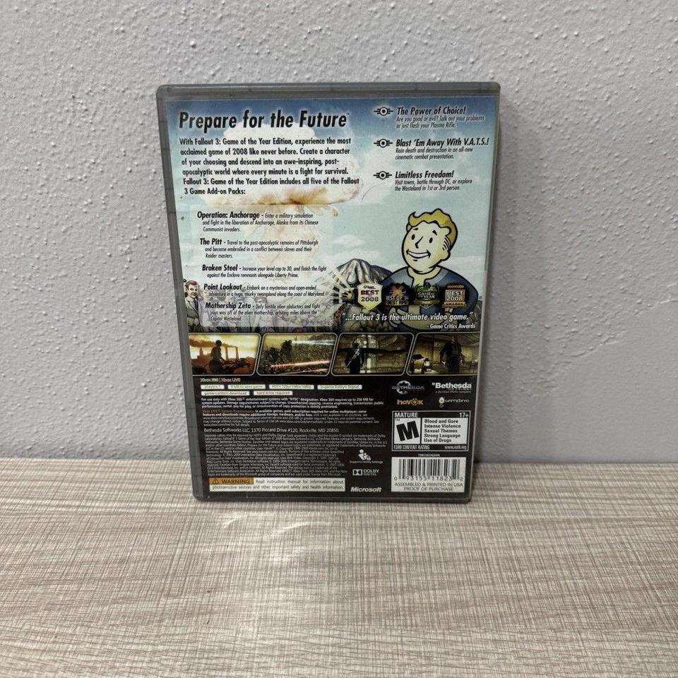 Xbox 360 Fallout 3 Goty 8758 2