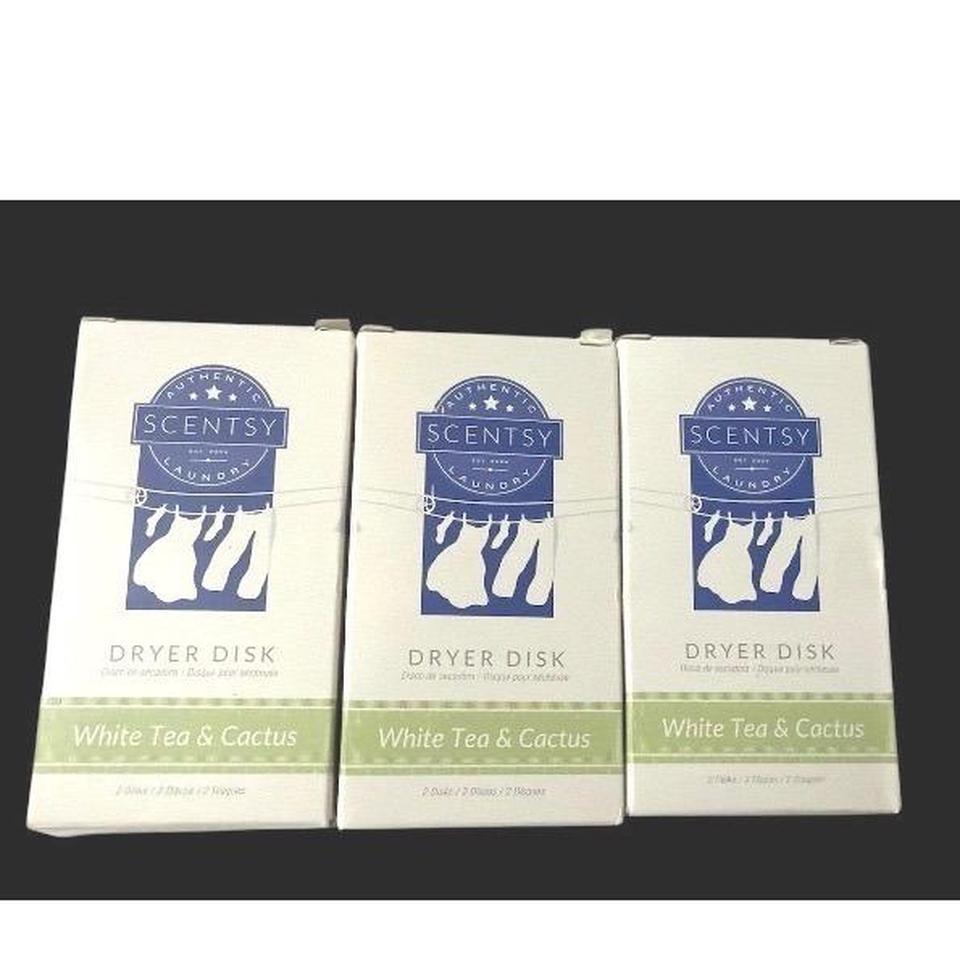 Scentsy Laundry Dryer Disks White D70c