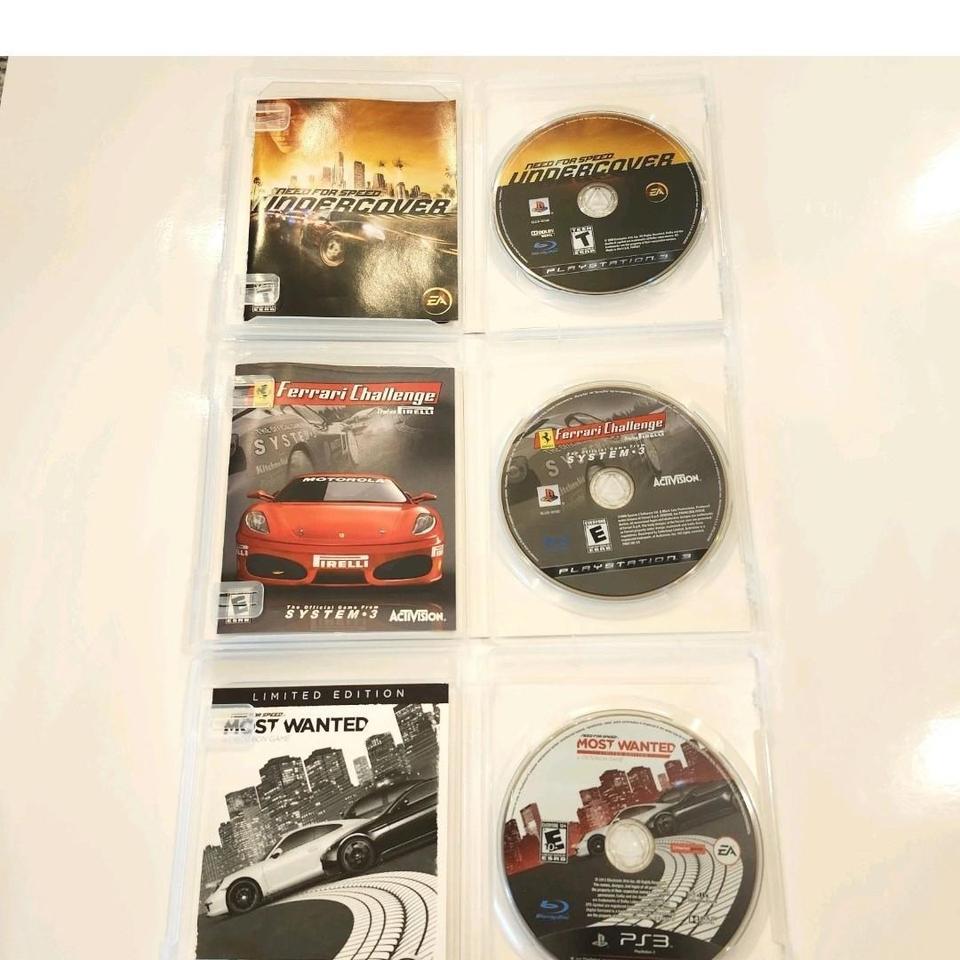 Sony Ps3 Racing Game Lot 2