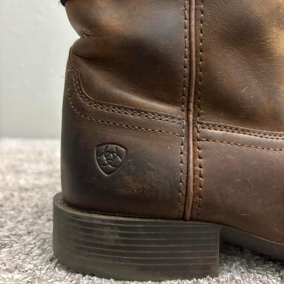 Ariat Unisex Brown Leather Western 5