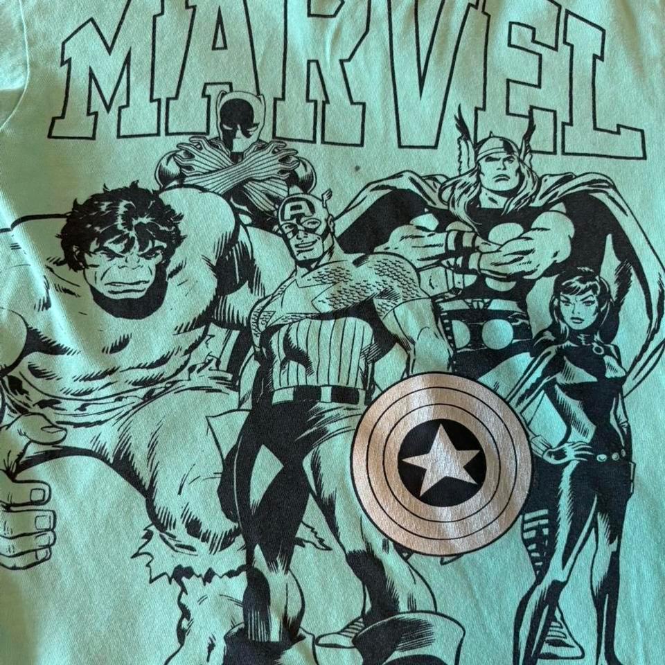 Marvel Green Avengers T Shirt Size Cd46 2