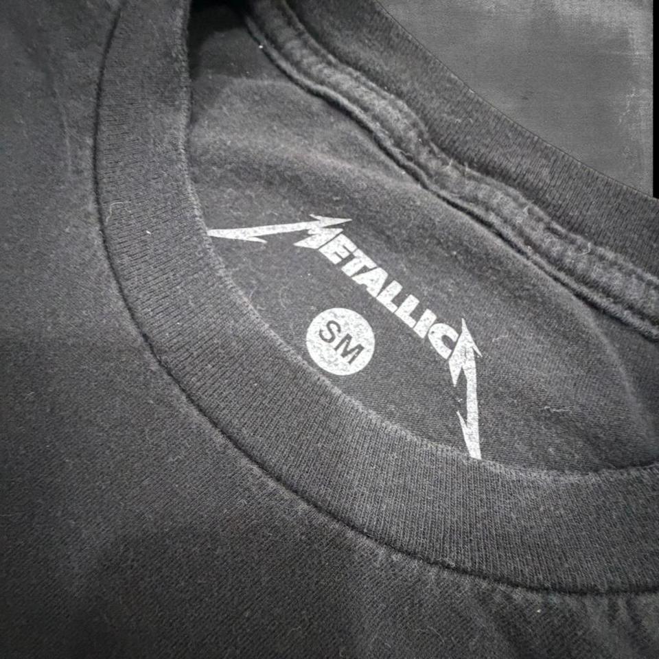 Metallica Black Band Tee Size 6301 3
