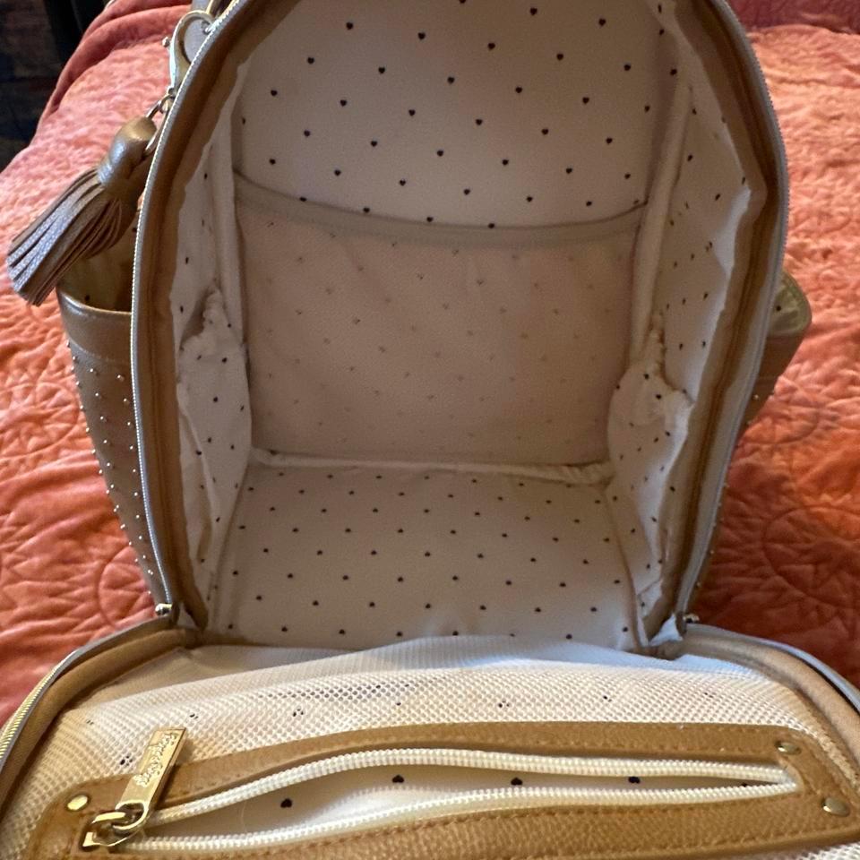 Itzy Ritzy Mini Tan Leather 897c 5