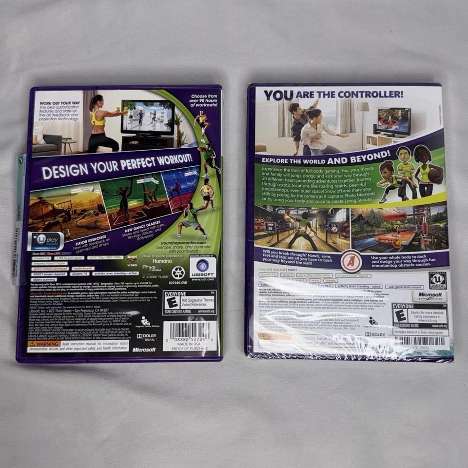 Xbox 360 Kinect Adventures New 2