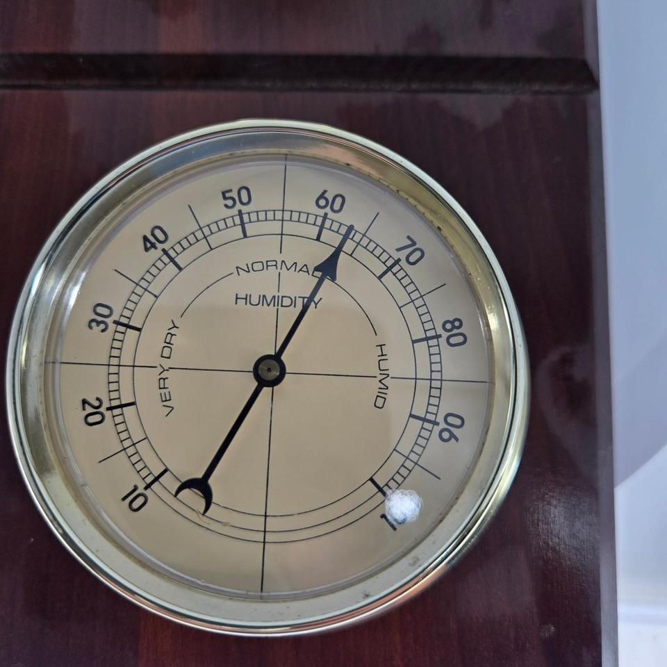 Sunbeam Vintage Weather Station Wood 6217 4