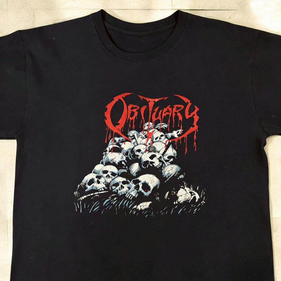 Custom Printed Black Tee Featuring 769c 3