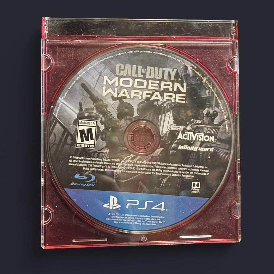 Cod Modern Warfare Ps4 Games A13d