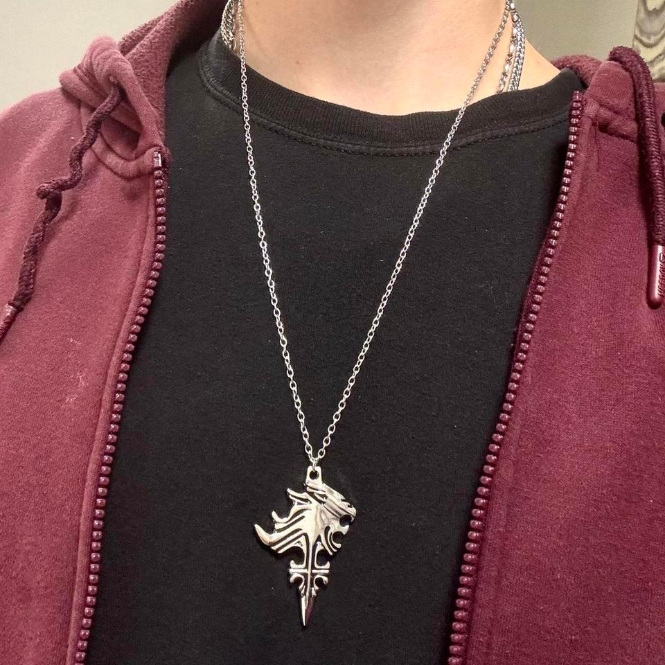 Silver Final Fantasy Xv Necklace