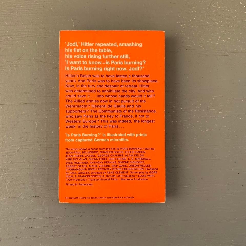 Mass Market Paperback Is Paris 2