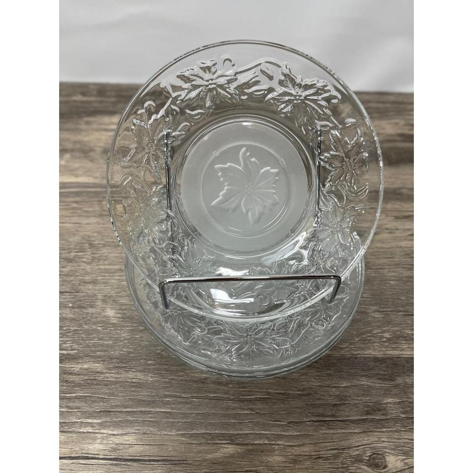 Princess House Fantasia Crystal Saucers 679d 2
