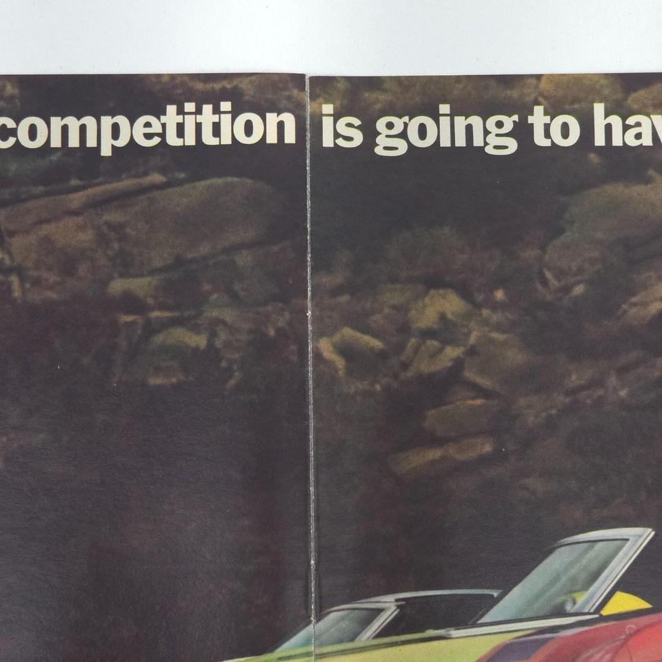 Vtg Chevrolet Corvette Chevelle Advertising 4f9a 3