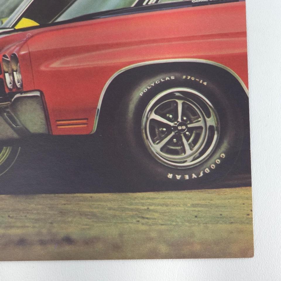 Vtg Chevrolet Corvette Chevelle Advertising 4f9a 7