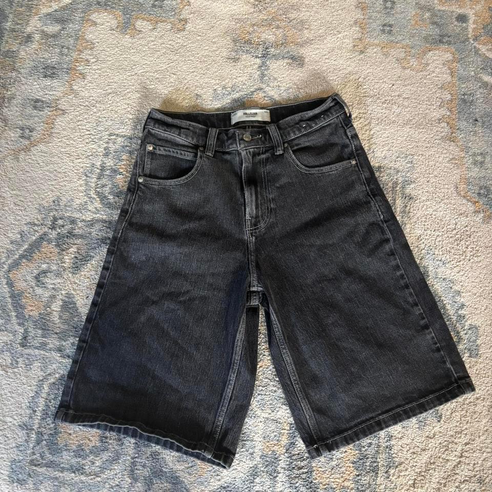 Hollister Black Denim Shorts With 1d35 2