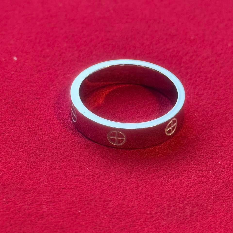 Silver Stainless Steel Size 8 Fc0d