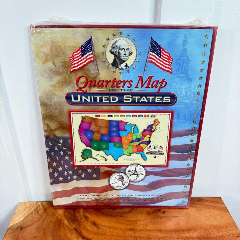 50 States Quarters Map Release 09da