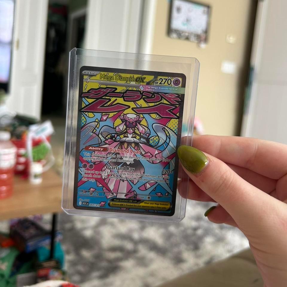 Mega Diancie Ex Pokemon Card 1e9e