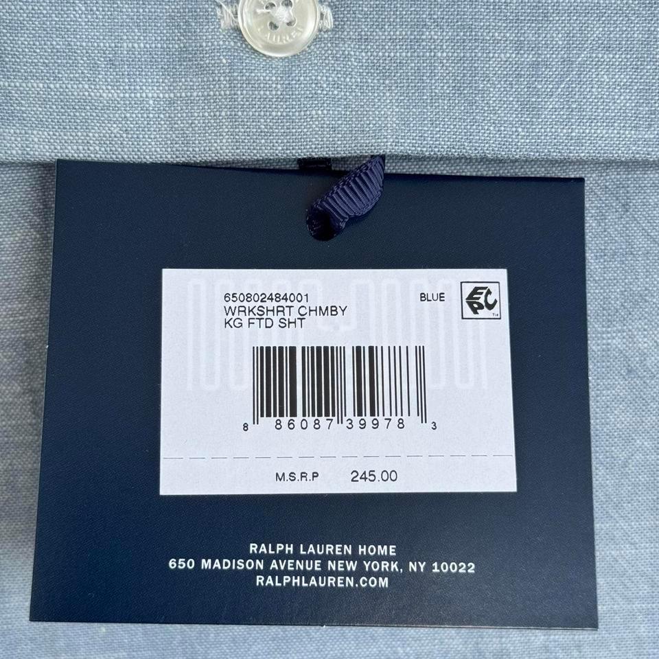 Ralph Lauren Home Workshirt Chambray 51b0 4
