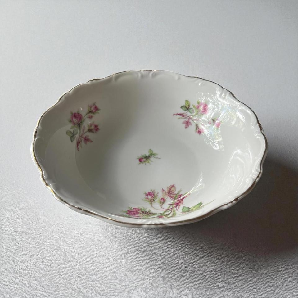 Vintage Hertz Jacob Floral Porcelain 2cc7 4