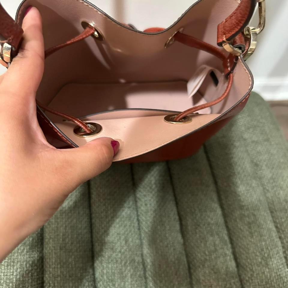 Burnt Orange Cute Mini Bucket 6