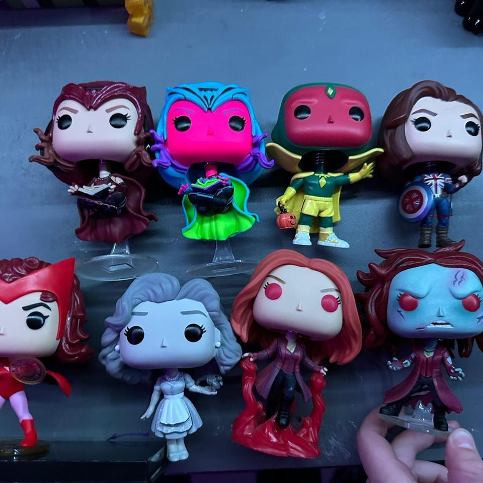 Set Of 8 Marvel Funko
