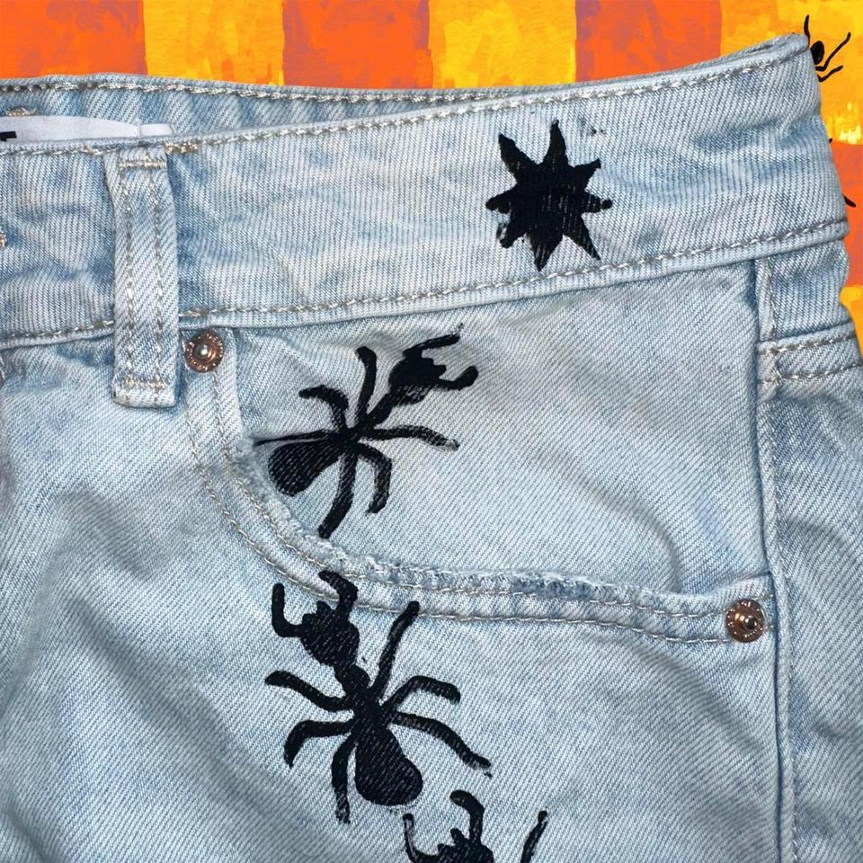 Marching Ant Denim Shorts 0304 6d06 6