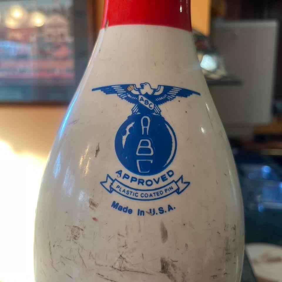 Vintage Abc Amf Bowling Pin Bef4 2