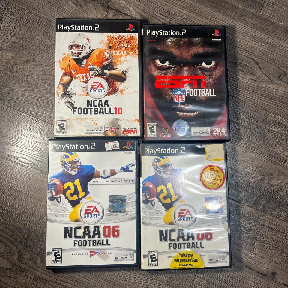 Ps2 Football Games Bundle Gaming 9905