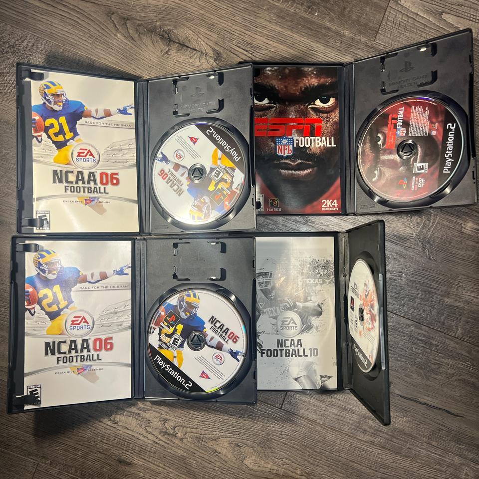 Ps2 Football Games Bundle Gaming 9905 2