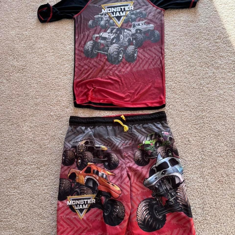Monster Jam Swim Trunks And 4c9b