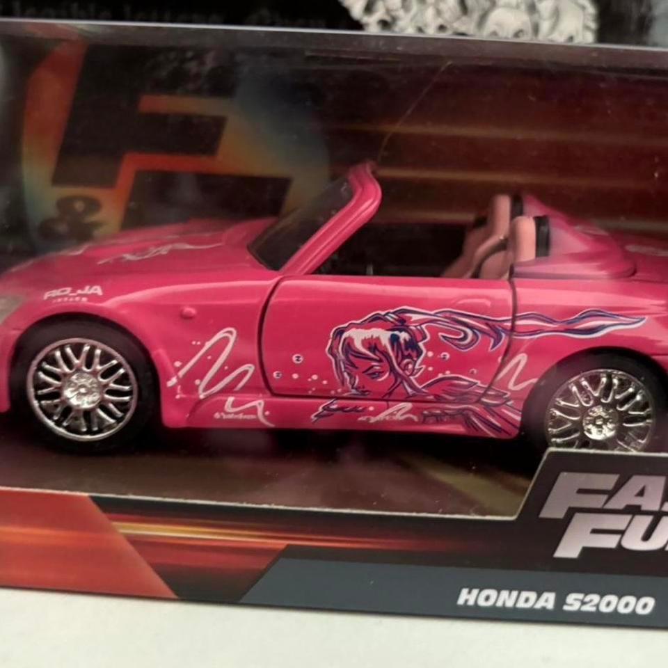 Pink Honda S2000 Toy Car 73d1