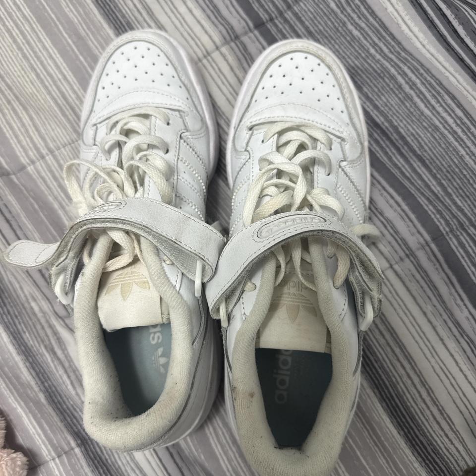 Adidas Forum Low White Trainers 8fa7 2