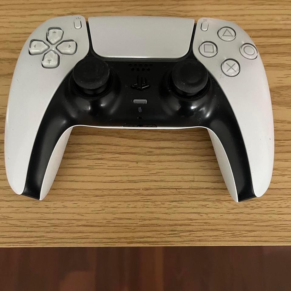 White Playstation 5 Controller Gaming 2